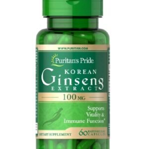 Korean-ginseng-extract-60-capsules.|puritan`s-pride