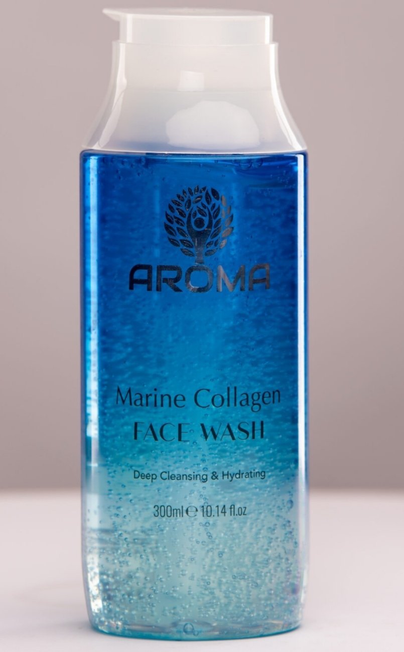 Marin collagen Face wash (300ml) |AROMA