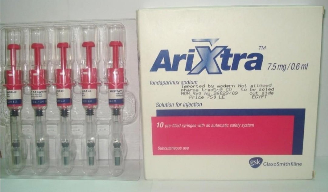 ARIXTRA 7.5MG/0.6ML 10 PRE FILLED SYRING