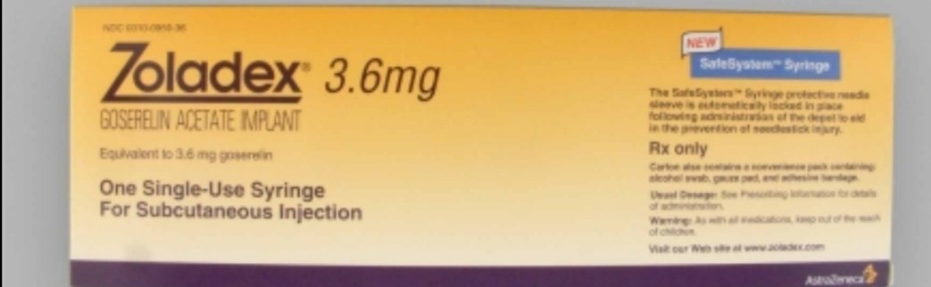 Zoladex 3.6Mg 1 Prefilled Syringe (P2)