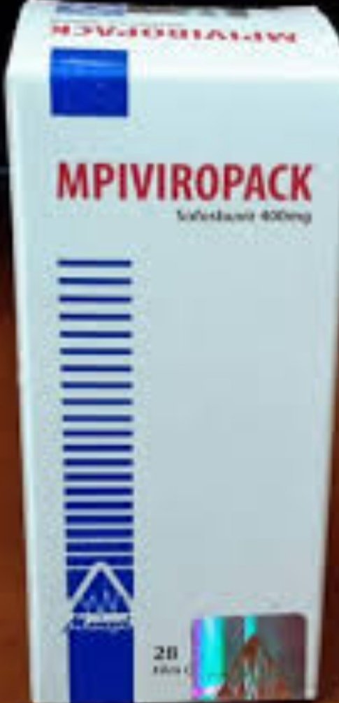 MPIVIROPACK 400MG 28/Tablet