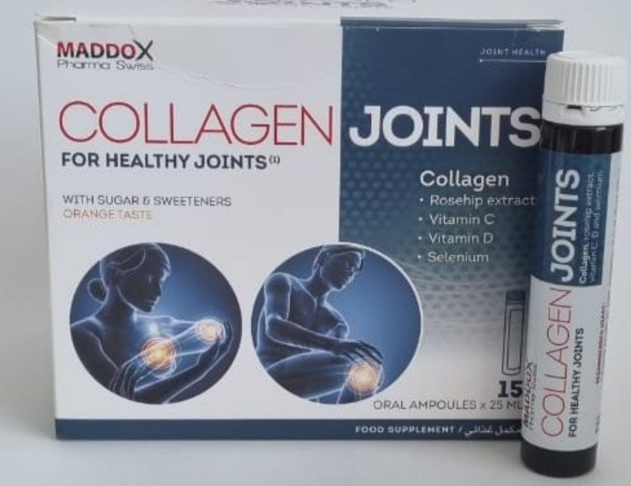 MADDOX COLLAGEN JOINTS - ORAL Ampoules 15 AMPOULES X 25ML