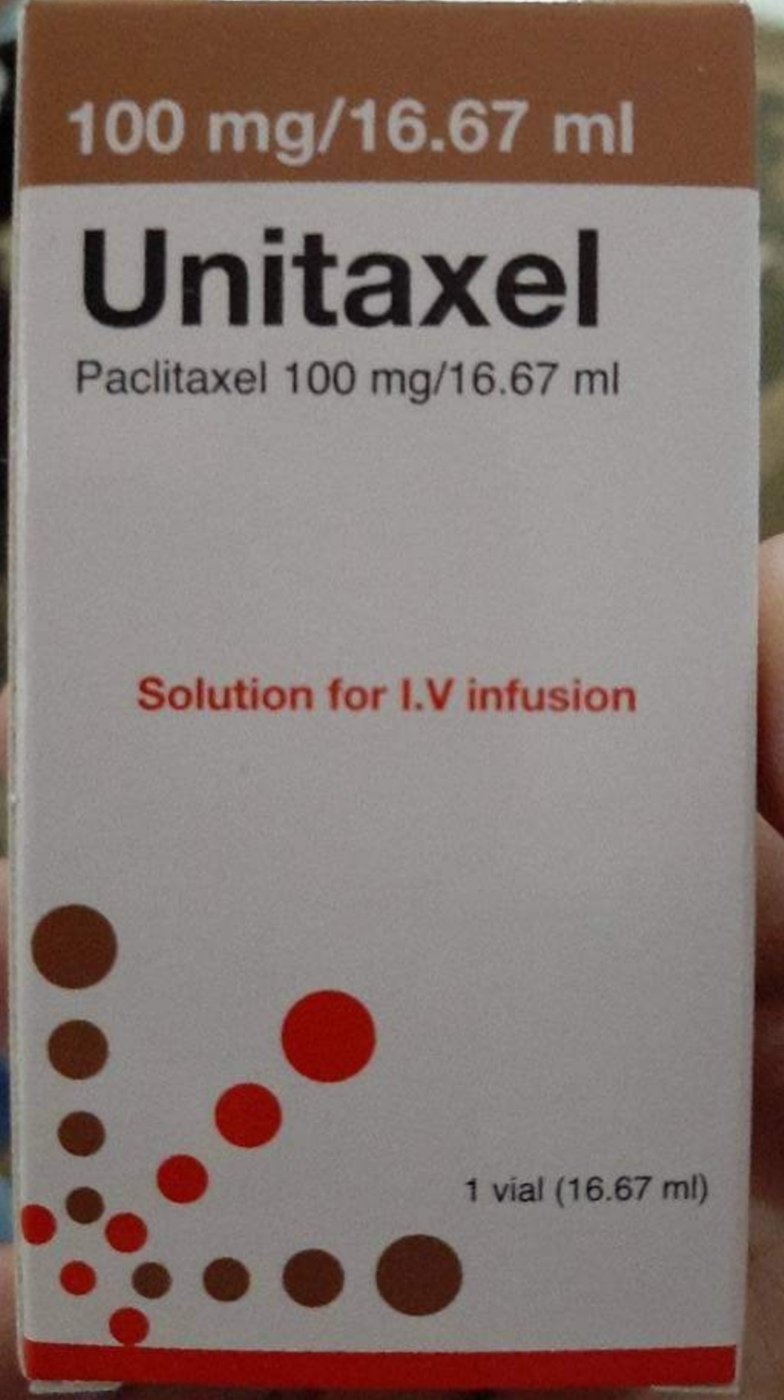 Unitaxel 100 mg vial