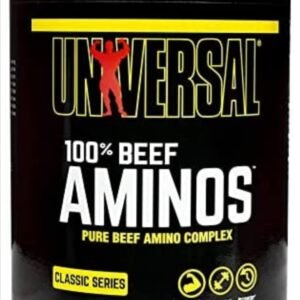 100% Beef Aminos -3G of Beef Protein Isolate for Recovery and Growth - 400 Tabs#Universal Nutrition -