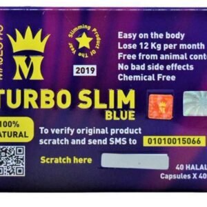 Turboslim Blue capsules | Majestic | 40 cap