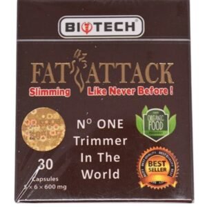 Fat attack fat burner for the body 30 cap