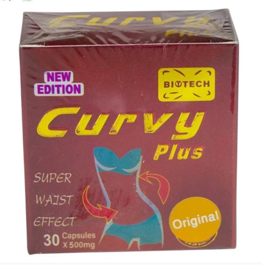 Curvy plus pills for weight loss – 30 capsules