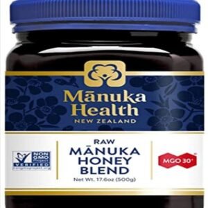 MGO30+ Manuka Honey, 100% Pure New Zealand Honey, (500gManuka Health