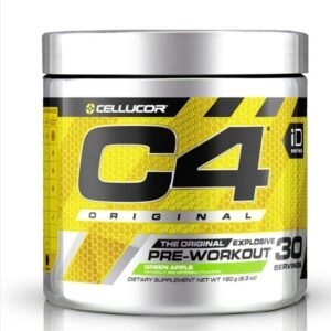 C4 Original Pre Workout PowderEnergy  Drink Green Apple, 30 Servings