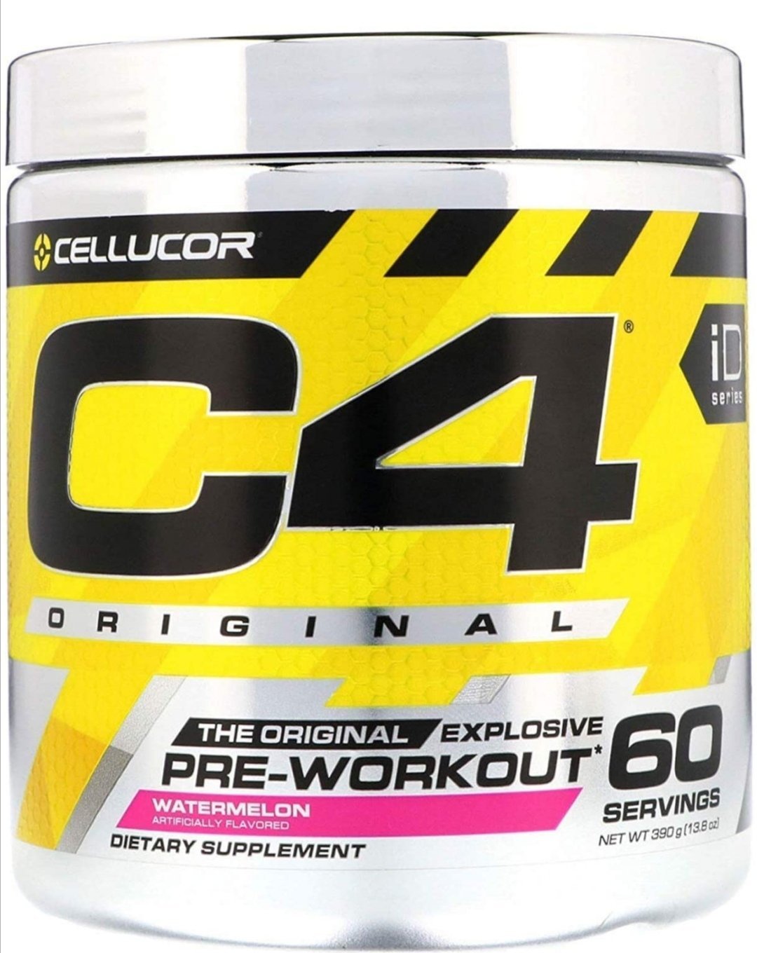 C4 Original Pre-Workout Fruit Punch Powder (60 Serving, Watermelon)Cellucor