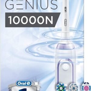 Genius 10000N Electric Toothbrush with Gum Protection Assistant and Premium Charging Travel Case, Orchid Purple-Oral-B