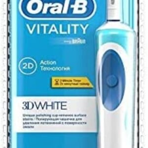 Vitality Cross Action Electric Rechargeable Toothbrush Powered by Braun-Oral-B