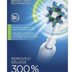 PRO 1000 Power Rechargeable Electric Toothbrush Powered by Braun_Oral-B