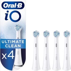 iO Ultimate Clean Toothbrush Heads, Pack of 4 Counts-Oral B-
