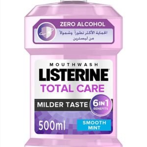 Mouthwash, Total Care, Milder Taste, 500mlLISTERINE