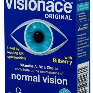 Visionace Original 30 Tablets فيجوناس اوريجنال فيتامينات مقوية للنظر