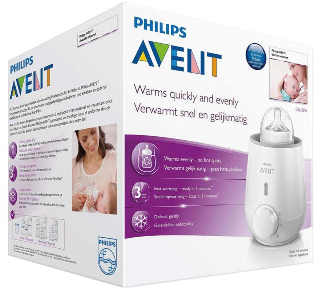 Fast Bottle Warmer, SCF358/00, Philips Avent