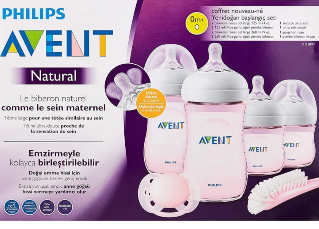 Philips-Avent Newborn Natural Starter Set, SCD301/03