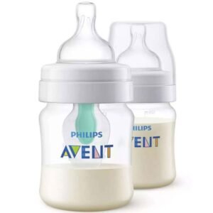 Anti-Colic AirFree Vent Newborn 4oz (0m+) 2pc-Philips Avent