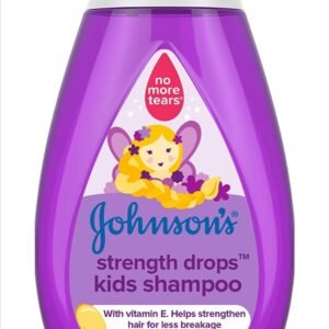 Toddler & Kids Shampoo - Strength Drops, Formula Free of Parabens & Dyes, 500ml-JOHNSON’S
