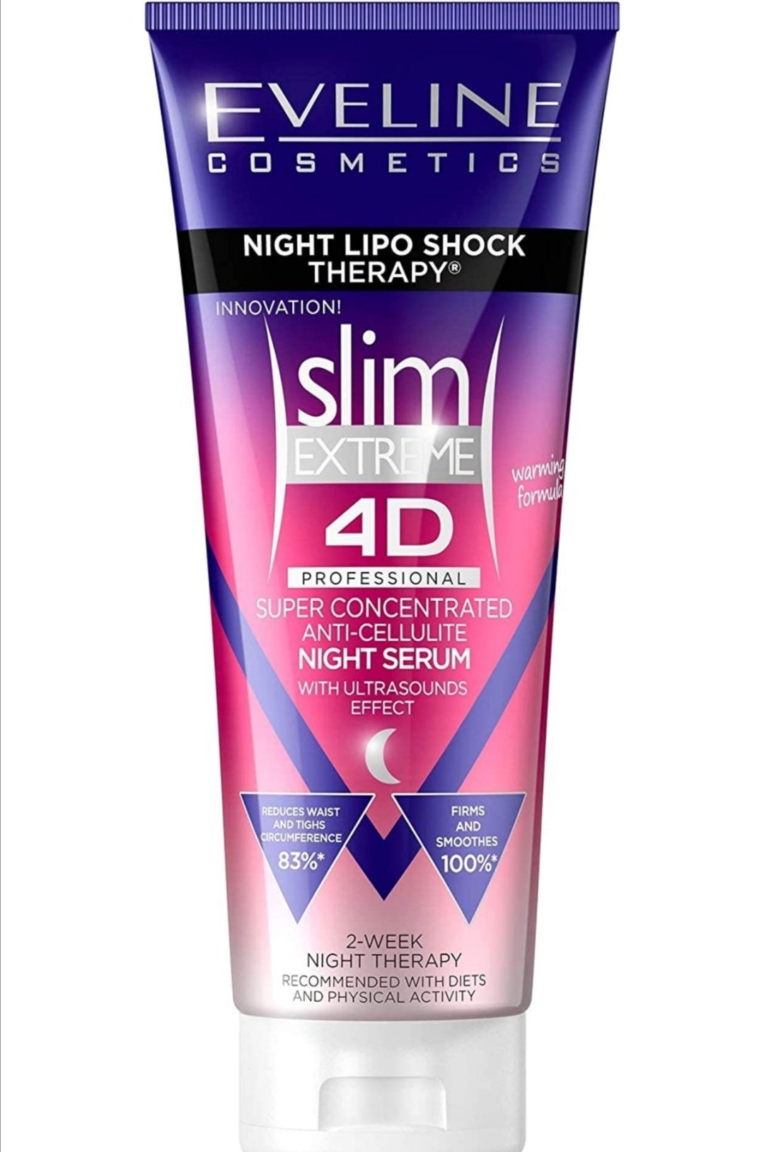Eveline Cosmetics Slim Extreme 4D Super Concentrated Cellulite Cream with Night Lipo Shock Therapy