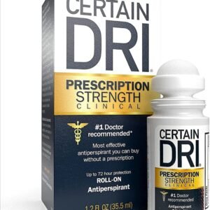 Certain Dri Antiperspirant Roll-On for Excessive Perspiration - Up to 72 Hour Protection - 35.5 ml