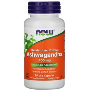 Ashwagandha 450 mg 90 Capsules-Now Foods