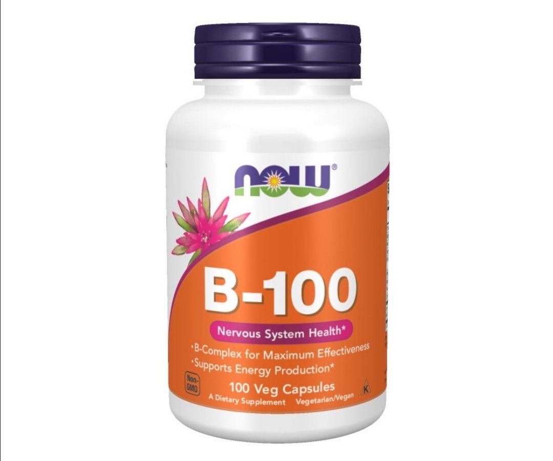 Vitamin B-100 100 Capsules-Now Foods