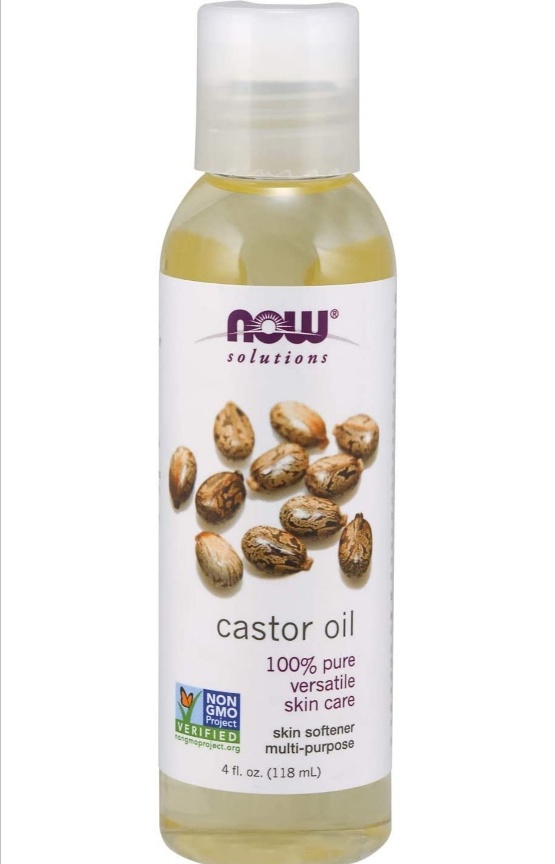 Castor Oil 4 oz. 100% Pure-Now