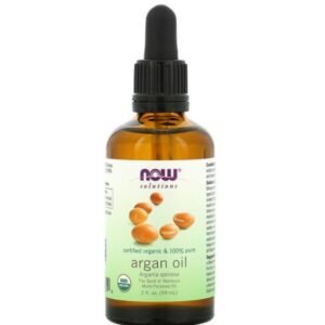 Solutions, Certified Organic & 100% Pure Argan Oil, 2 fl oz (59 ml)