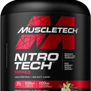Nitro Tech Performance Series Ripped French Vanilla Swirl, 4 lbsMuscle Tech