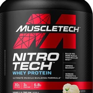 Nitro Tech Wehy Protein Vanilla, 4 lbs-MuscleTech
