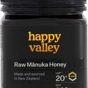 UMF 20+ (8.8oz, 250g) - Certified Raw New Zealand Mānuka - UMF 20+, MGO 850+Happy Valley Manuka Honey -