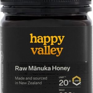 UMF 20+ (8.8oz, 250g) - Certified Raw New Zealand Mānuka - UMF 20+, MGO 850+Happy Valley Manuka Honey -
