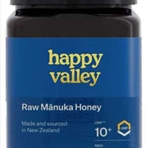 Raw Manuka Honey, New Zealand, UMF 10+, MGO 263+, 500 g (16.7oz)Happy Valley,