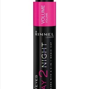 RIMMEL LONDON DAY 2 NIGHT MASCARA NO.BLACK