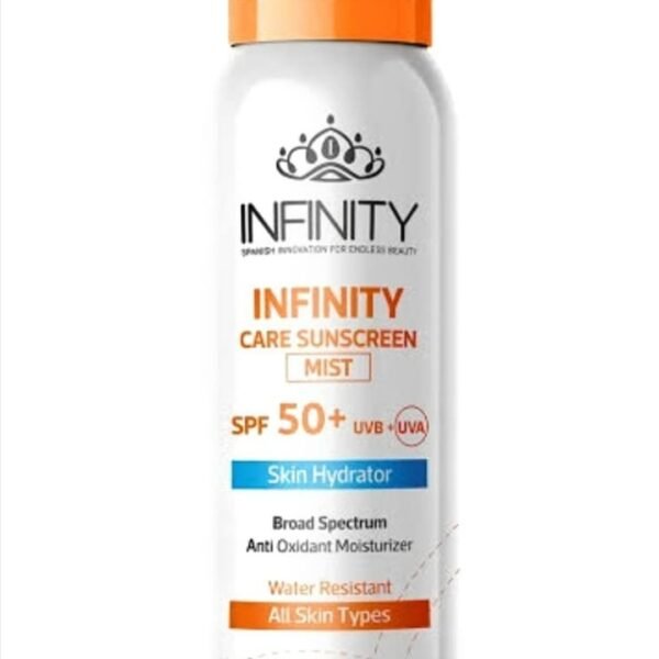 Infinity sunscreen spf50+spray all skin types
