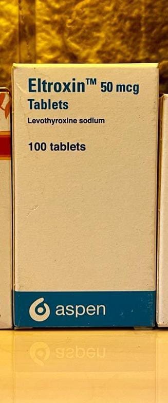 Eltroxin 50 mg 100 tab imported