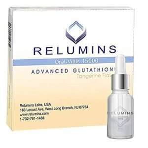 Relumins Advanced Oral Glutathione 15000mg Skin Whitening 10Vials