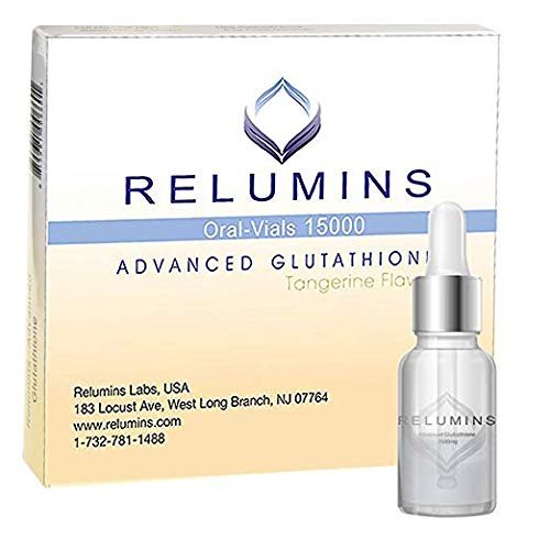 Relumins Advanced Oral Glutathione 15000mg Skin Whitening 10Vials