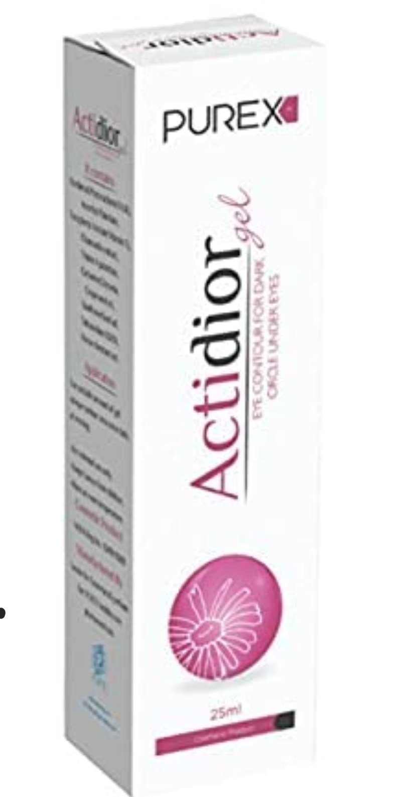 Purex Actidior Eye Contour Gel for Dark Circles Under Eyes - 25 ml