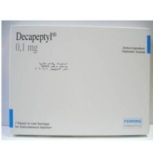 DECAPEPTYL 0.1 MG 7 SYRINGES 1 ML