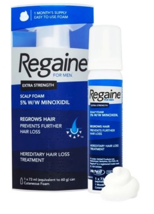 Regaine5% Men's Hair Regrowth Foam (73ml)