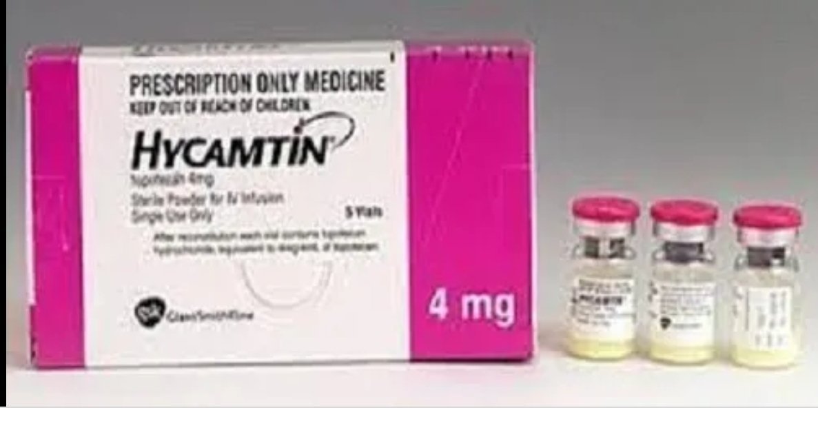 Hycamtin 4mg iv 5 vial