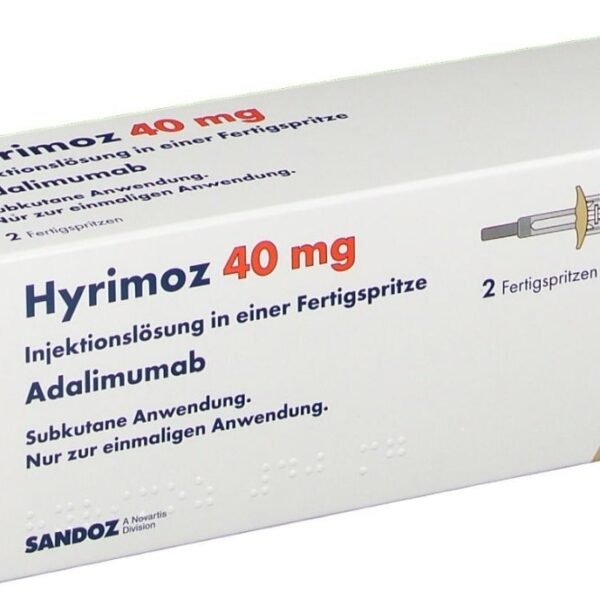 Hyrimoz 40mg/0.8ml(s.c)2/pref.syringe+®️