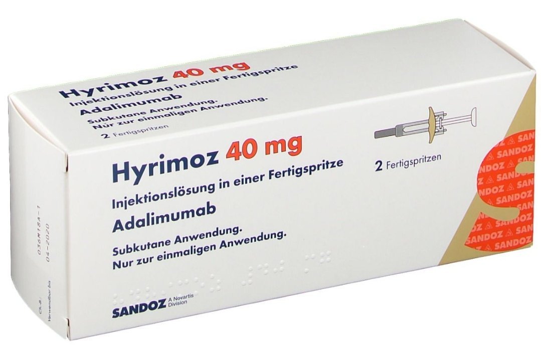 Hyrimoz 40mg/0.8ml(s.c)2/pref.syringe+®️