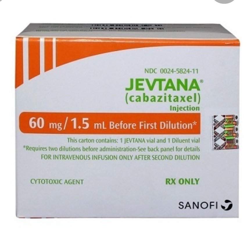 Jevtana 60mg/1.5 mg visl