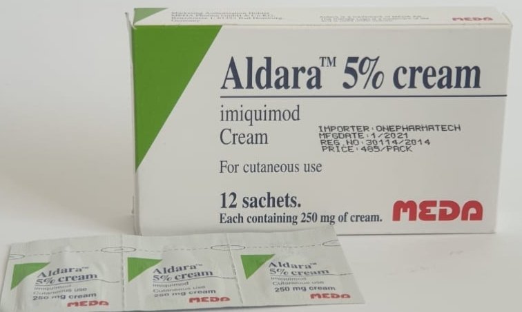Aldara 5% cream 12 sachet