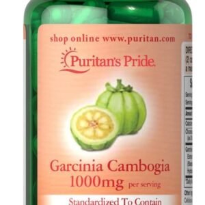 Puritan's Pride Garcinia Cambogia Vegetable Capsules, 1000mg, 60 Count