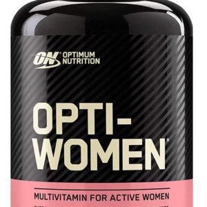 ON opti women 120 cap_Optimum Nutrition (ON) Opti-Women, Vitamin C, Zinc and Vitamin D for Immune Support Womens Daily Multivitamin Supplement with Iron, Capsules, 120 Count